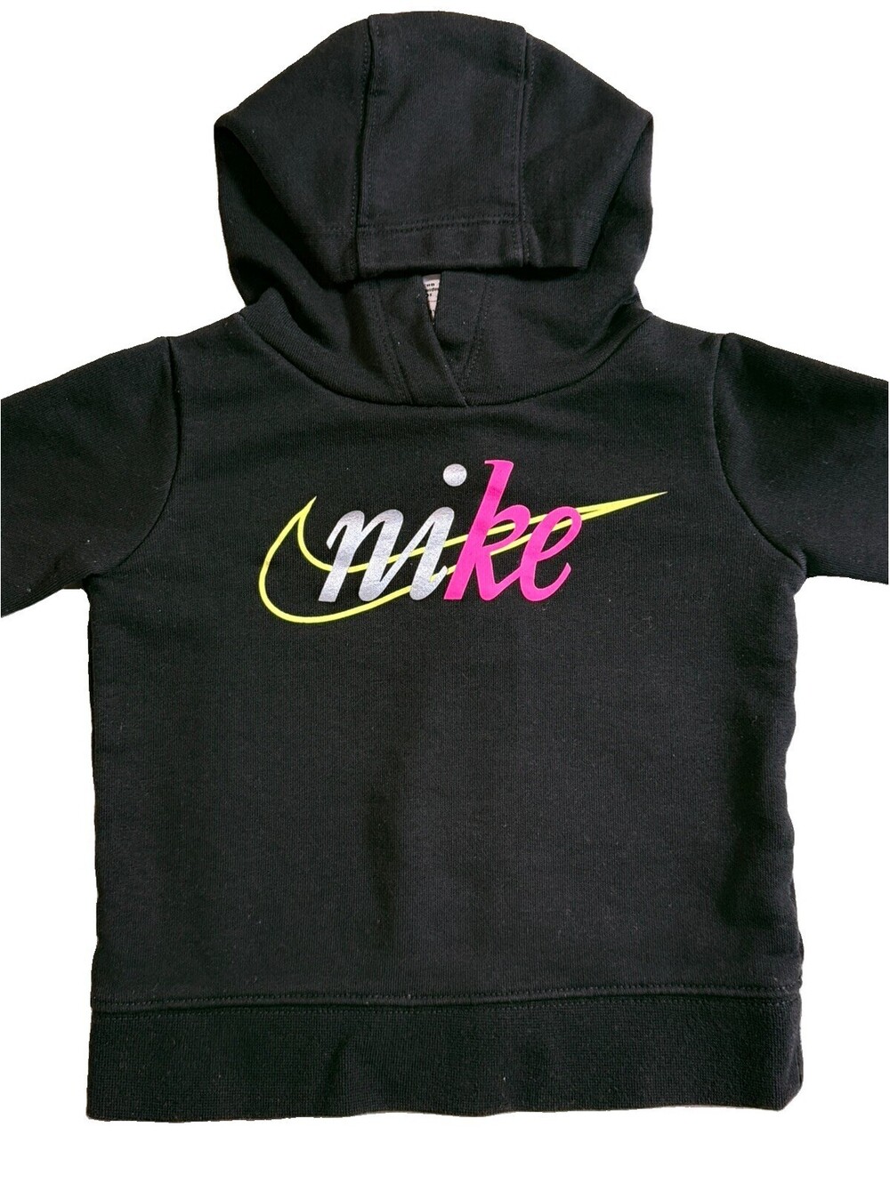 Nike Split Futura Hoodie Black Size 3T